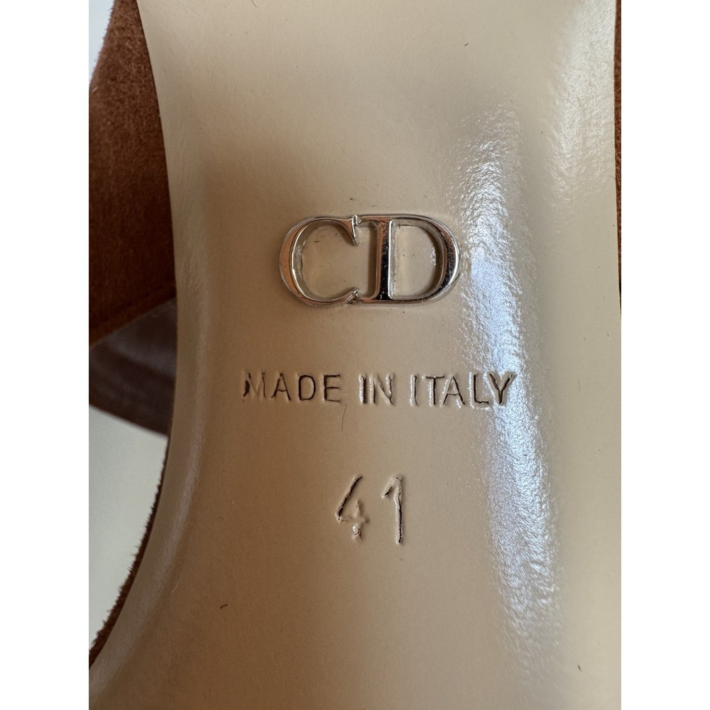 Christian Dior- Brown Suede Gladiator‎ Sandal Size 41 - Picture 12 of 13